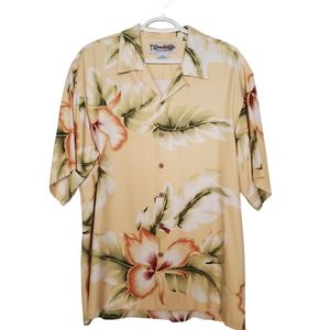Honolulu Lulu Silk Hawaiian print Shirt
